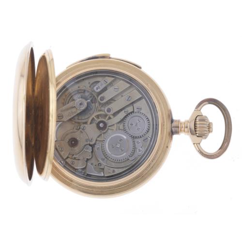 GILT POCKET WATCH SIGNED BY JAIME TRILLA.