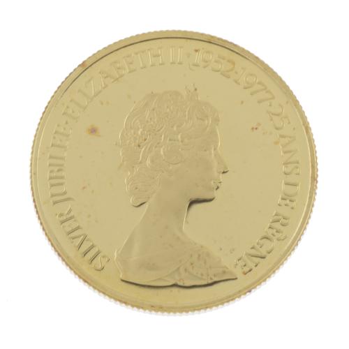 323-ELIZABETH II GOLD COIN. 