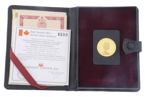 ELIZABETH II GOLD COIN. 