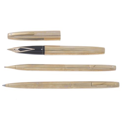 347-SHEAFFER PEN, PENCIL AND FOUNTAIN PEN SET.