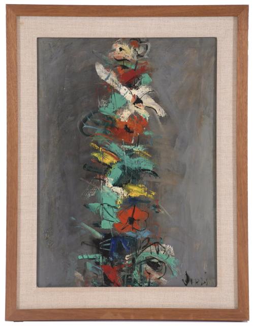 JORDI MERCADÉ FARRÉS (1923-2005). "FLOWERS".