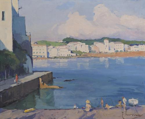 29308-TOMÁS PÉREZ MARTINEZ -"THOMAS" (1911-1992).   "CADAQUÉS".