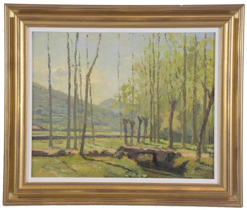 ISIDRE ODENA DAURA (1910-2008) "PAISAJE".