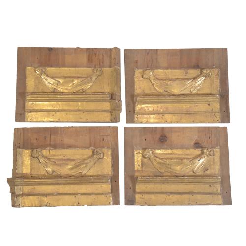 499-LOT OF FOUR PANELS, 18TH CENTURY.