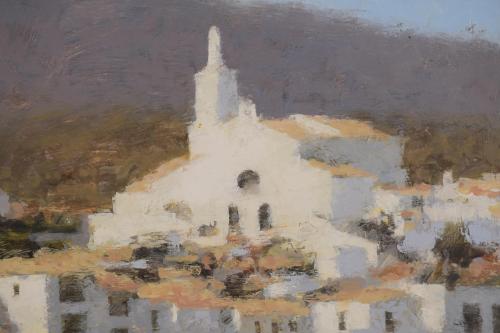 JON LANDA (20TH CENTURY). "CADAQUÉS".