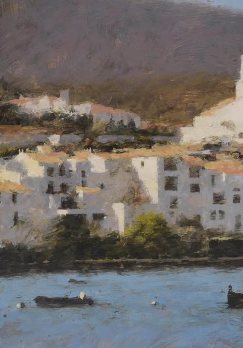 JON LANDA (20TH CENTURY). "CADAQUÉS".