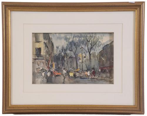 JOSEP MARTÍNEZ LOZANO (1923-2006). "BARCELONA".