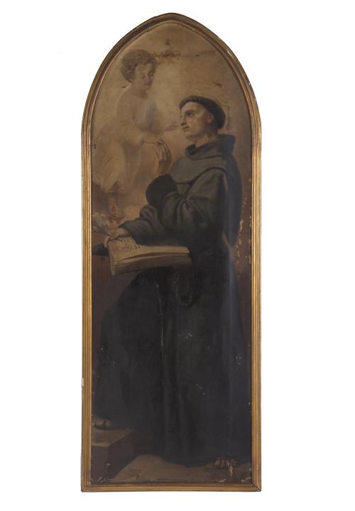 699-BENET MERCADE (1821-1897)  "SAINT ANTHONY OF PADUA ".