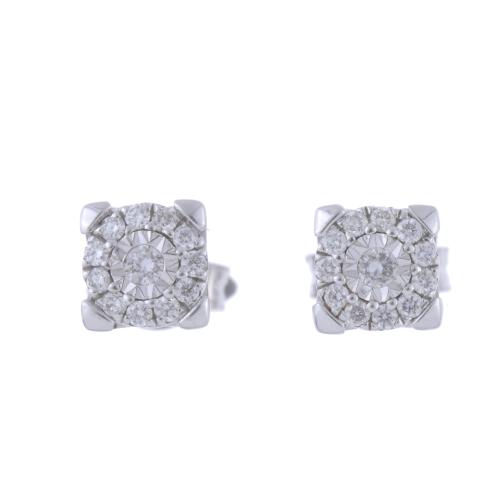 161-PENDIENTES CON DIAMANTES