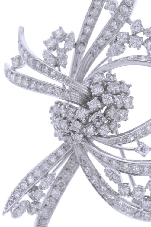 DIAMONDS BROOCH, 1970&#39;S.