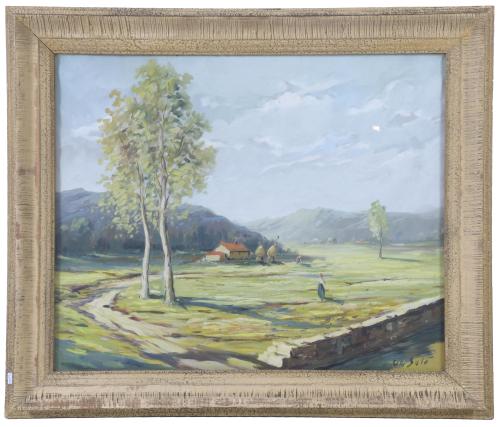 RAFAEL FERNÁNDEZ DE SOTO (1915-1984). "PAISAJE".