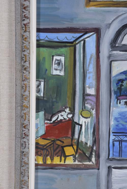 CARLES NADAL (1917-1998). "ARTIST&#39;S STUDIO".