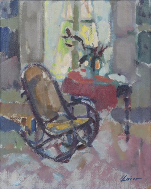 TERESA LLACER  (1932).  "ROCKING CHAIR".