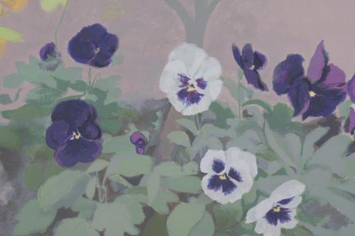 MARIA MORENO (1933-2020). "PANSIES", 2003.