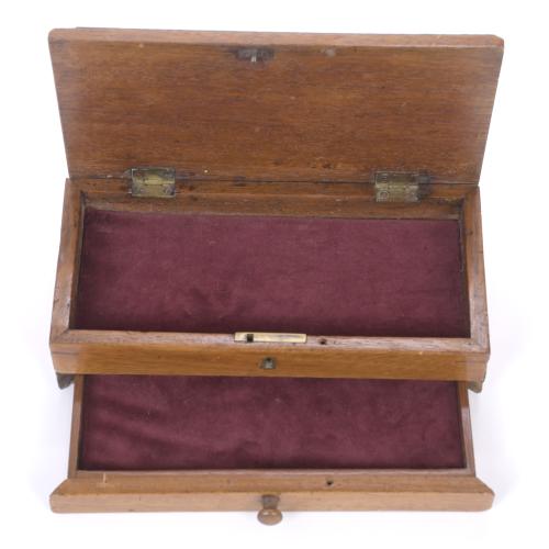 CIGAR BOX, LATE 19TH CENTURY.