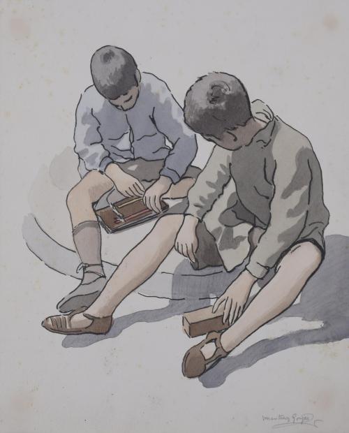 933-JOSÉ LUIS MARTÍNEZ GORGUES (1929).  "BOYS".