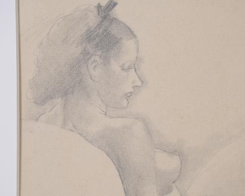 FRANCESC LABARTA I PLANAS (1883-1963). ‘SEATED FEMALE NUDE’.