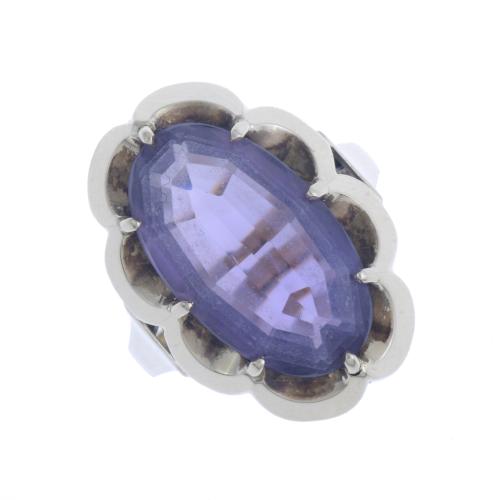 16-RING WITH AMETHYST