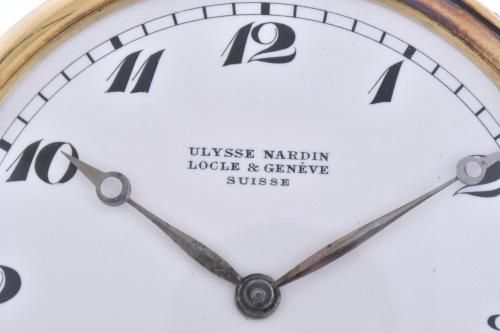 ULYSSE NARDIN, RELOJ DE BOLSILLO EN ORO 