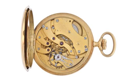 ULYSSE NARDIN, RELOJ DE BOLSILLO EN ORO 