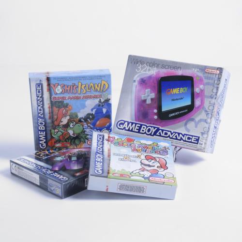 NINTENDO GAME BOY ADVANCE GBA, WITH THREE GAMES.