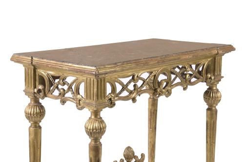 NAPOLEON III CONSOLE, 19TH CENTURY.