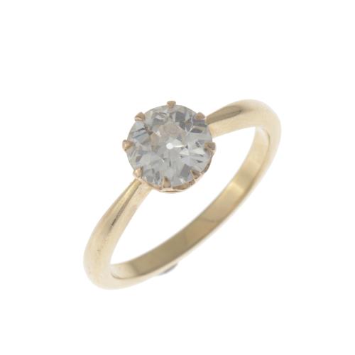 SOLITAIRE RING WITH DIAMOND