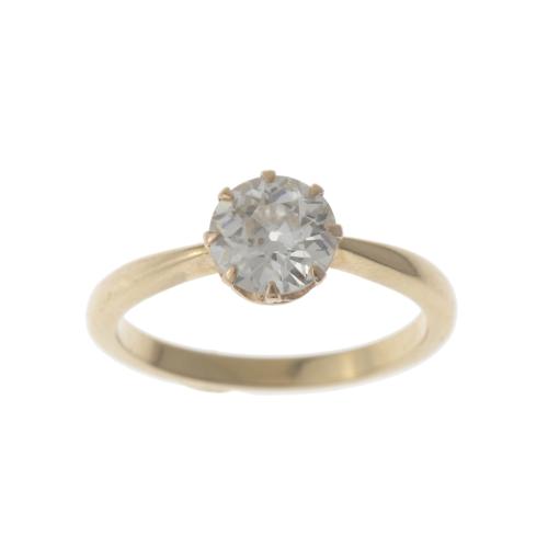 SOLITAIRE RING WITH DIAMOND