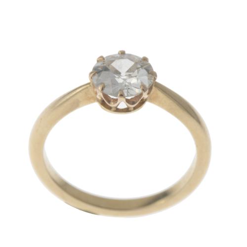 SOLITAIRE RING WITH DIAMOND