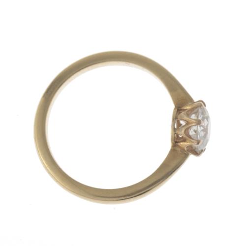 SOLITAIRE RING WITH DIAMOND