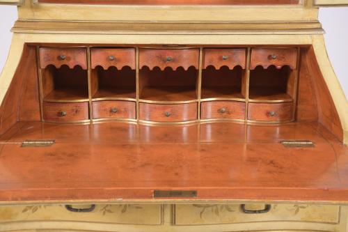 ORIENTAL-LIKE STYLE BOOKCASE BUREAU, CIRCA 1960.