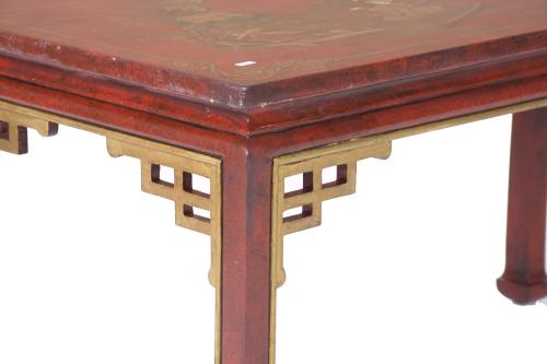 ORIENTAL-LIKE STYLE COFFEE TABLE, CIRCA 1960.