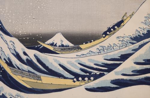 KATSUSHIKA HOKUSAI (1760 - 1849).   "THIRTY-SIX VIEWS OF MO