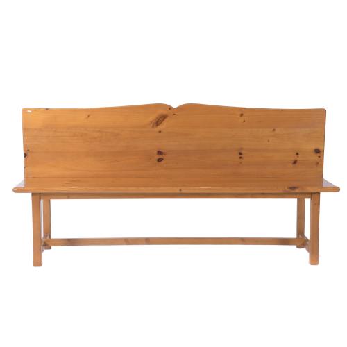 RUSTIC BENCH, 20TH CENTURY.