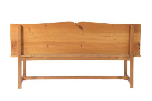 RUSTIC BENCH, 20TH CENTURY.