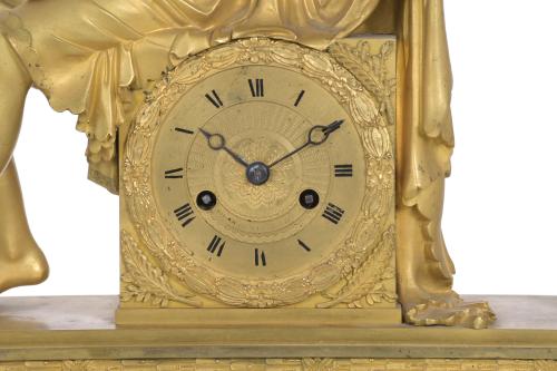 ROBERT ROBIN (1742 - 1799). EMPIRE TABLE CLOCK DEPICTING AR