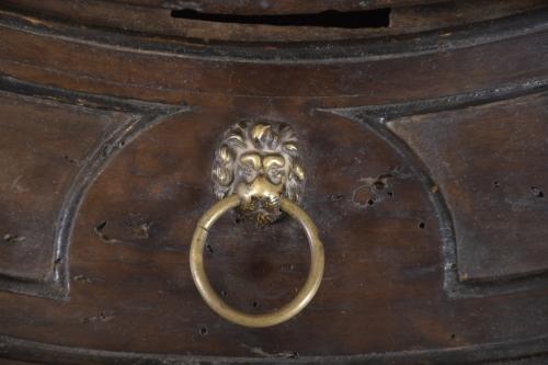 CORNER CABINET, PROBABLY ITALIAN, 18TH CENTURY.