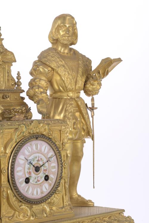 RELOJ DE SOBREMESA LOUIS PHILIPPE - NAPOLEÓN III, CIRCA 185