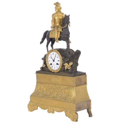 LOUIS PHILIPPE TABLE CLOCK, CIRCA 1830 - 1848.