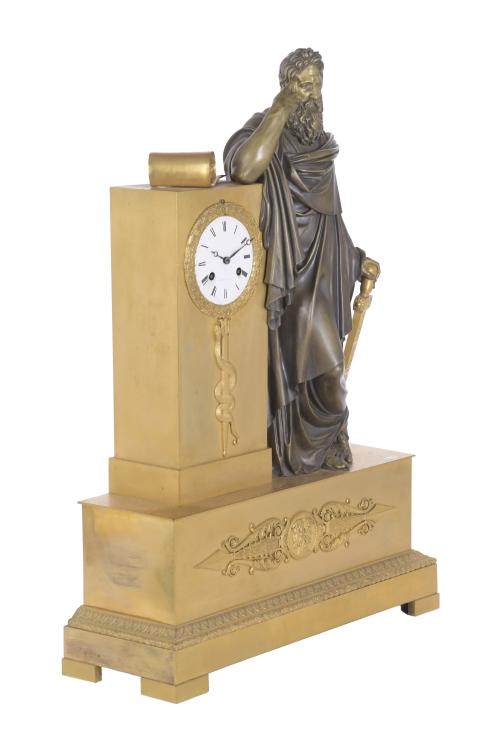 JEAN-ANTOINE LÉPINE (1720 - 1814). EMPIRE TABLE CLOCK WITH 