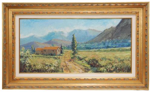 EZEQUIEL GOMEZ VELLVE (1927) "VISTA RURAL". 