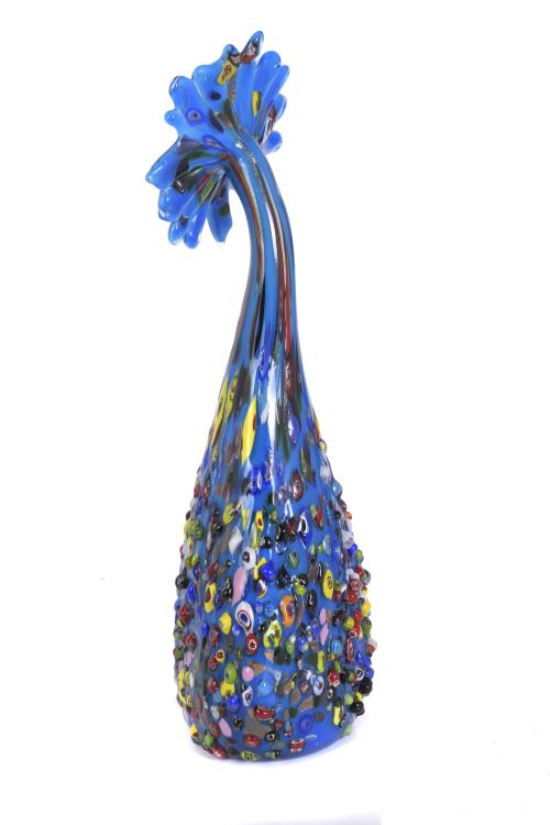 MURANO GLASS VASE, 20TH CENTURY.