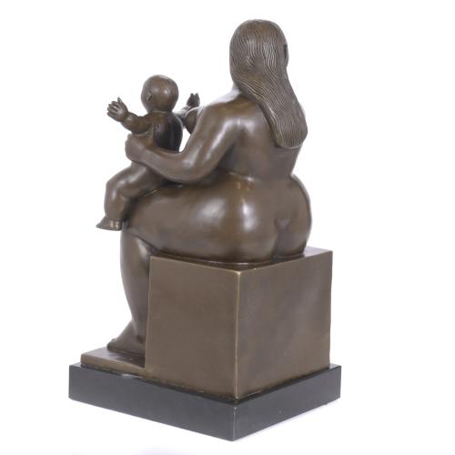 AFTER MODELS BY FERNANDO BOTERO (1932 - 2023). "MATERNITY"