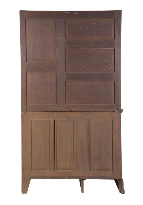 ARTS & CRAFTS CORNER CABINET, LATE 19TH - EARLY 20TH CENTUR