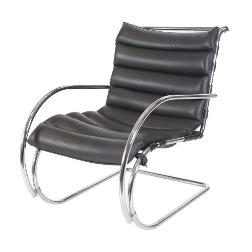 AFTER MODELS BY MIES VAN DER ROHE (1886 - 1969) AND LILLY REICH (1885 - 1947). MR MODEL ARMCHAIR.