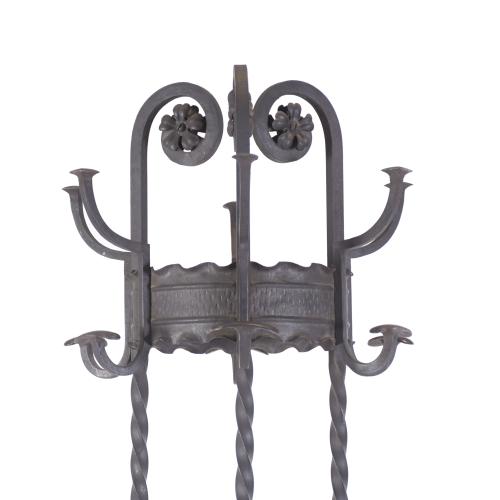 MODERNIST COAT RACK-PLANTER, EARLY 20TH CENTURY.