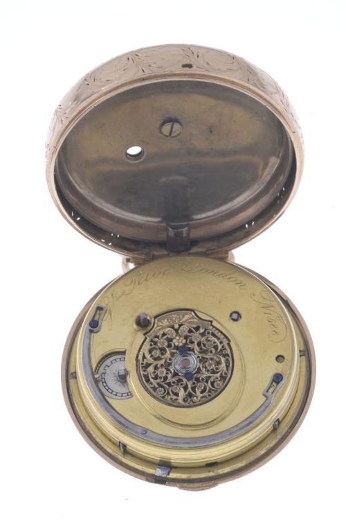 GEROGE PRIOR, LONDON 1775, GOLD POCKET WATCH