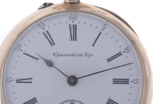 CHRONOMETRE LIP, POCKET WATCH.