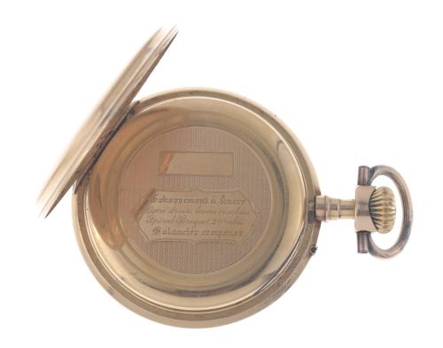 GOLD POCKET WATCH