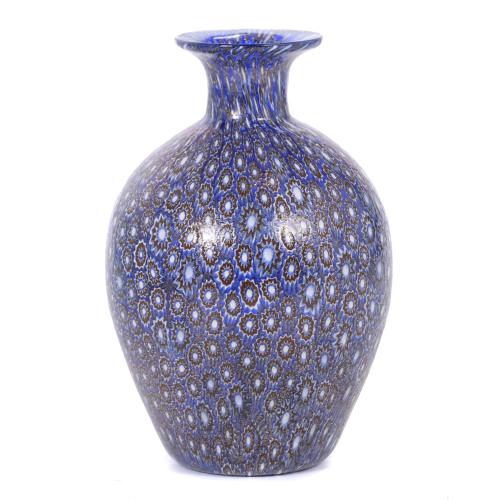 ATTR. FRATELLI-TOSO. MURANO GLASS VASE, CIRCA 1960.